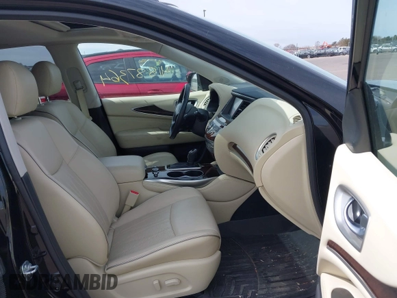 2017 Infiniti QX60 with VIN 5N1DL0MM0HC501577, listed as a IAAI auction lot 41887364 with 124,602 mi miles and . Bid and sale history available at DreamBid. Image 5.