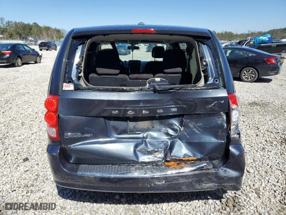 2014 Dodge Grand Caravan SE with VIN 2C4RDGBG1ER340401, listed as a Copart auction lot 48037895 with 137,735 mi miles and Salvage Title. Bid and sale history available at carsss.com. Image 6.