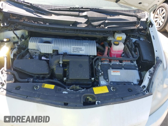 2011 Toyota Prius I with VIN JTDKN3DU9B0287236, listed as a IAAI auction lot 41607824 with 211,584 mi miles and . Bid and sale history available at DreamBid. Image 10.
