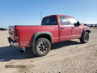 2005 Dodge Ram 2500 SLT with VIN 3D7KR28C45G784409, listed as a Copart auction lot 87700415 with 0 mi miles and Salvage Title. Bid and sale history available at carsss.com. Image 3.