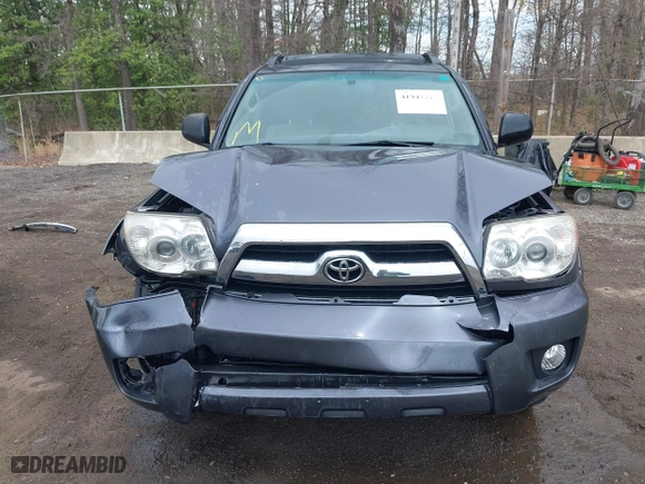 2007 Toyota 4Runner SR5 with VIN JTEBU14R278100538, listed as a IAAI auction lot 41943213 with 208,206 mi miles. Bid and sale history available at carsss.com. Image 12.