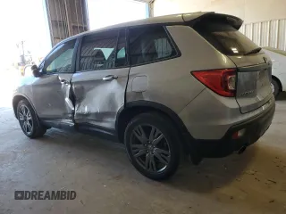 2021 Honda Passport EX-L with VIN 5FNYF7H54MB008281, listed as a Copart auction lot 50746845 with 77,559 mi miles and Salvage Title. Bid and sale history available at carsss.com. Image 2.