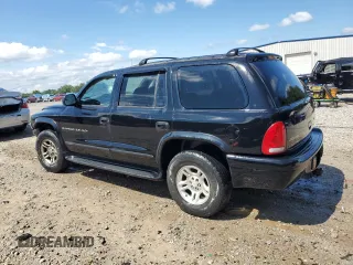 2001 Dodge Durango with VIN 1B4HS28Z91F580906, listed as a Copart auction lot 62870635 with 192,231 mi miles and Salvage title. Bid and sale history available at DreamBid. Image 2.