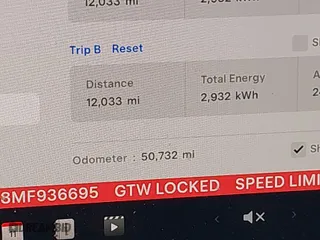 2021 Tesla Model 3 Long Range with VIN 5YJ3E1EB8MF936695, listed as a IAAI auction lot 41778553 with 50,732 mi miles. Bid and sale history available at carsss.com. Image 14.
