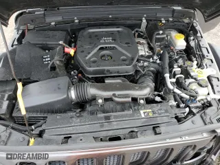 2019 Jeep Wrangler Unlimited Rubicon with VIN 1C4HJXFN0KW545613, listed as a Copart auction lot 42807785 with 64,510 mi miles and Salvage Title. Bid and sale history available at carsss.com. Image 14.