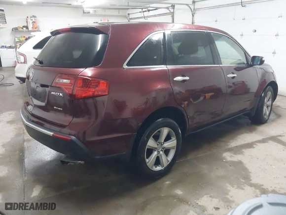 2012 Acura MDX with VIN 2HNYD2H2XCH548607, listed as a IAAI auction lot 41454126 with 163775 miles. Bid and sale history available at carsss.com. Image 4.