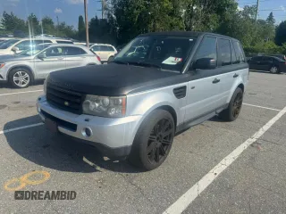 2006 Land Rover Range Rover Sport HSE with VIN SALSF25416A94864, listed as a Copart auction lot 65340605 with 8,000 mi miles and Clean title. Bid and sale history available at DreamBid. Image 2.