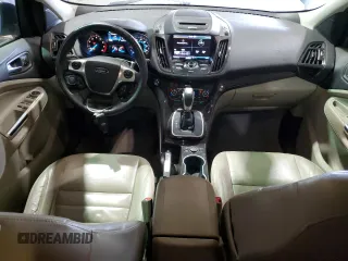 2014 Ford Escape Titanium with VIN 1FMCU0JX1EUA52097, listed as a Copart auction lot 53483985 with 126,243 mi miles and Clean Title. Bid and sale history available at carsss.com. Image 8.
