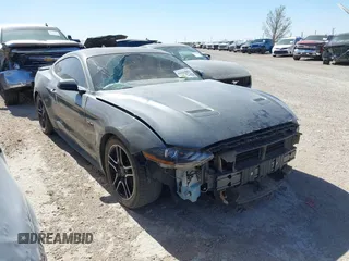 2023 Ford Mustang GT with VIN 1FA6P8CF4P5301667, listed as a IAAI auction lot 41619058 with 16,296 mi miles and . Bid and sale history available at carsss.com. Image 1.