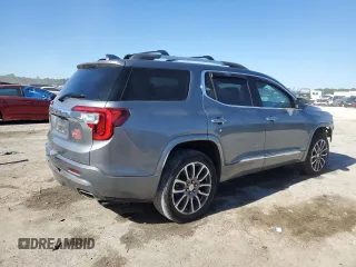 2021 GMC Acadia Denali with VIN 1GKKNPLS2MZ184833, listed as a Copart auction lot 86403574 with 19,498 mi miles and Salvage Title. Bid and sale history available at carsss.com. Image 3.
