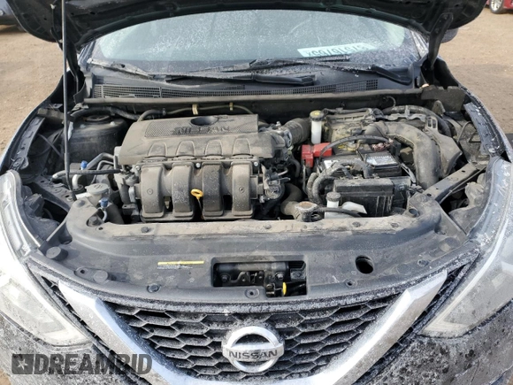 2019 Nissan Sentra SV with VIN 3N1AB7AP7KY442773, listed as a Copart auction lot 88757475 with 102,101 mi miles and Salvage Title. Bid and sale history available at DreamBid. Image 12.