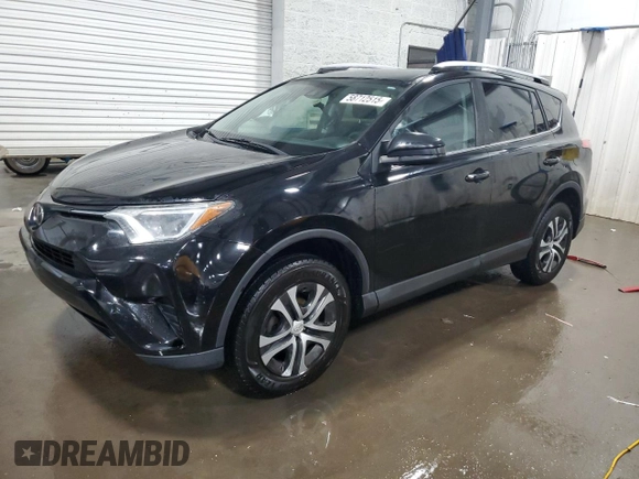 2017 Toyota RAV4 LE with VIN 2T3BFREV3HW617738, listed as a Copart auction lot 58712515 with 117,310 mi miles and Salvage title. Bid and sale history available at DreamBid. Image 1.