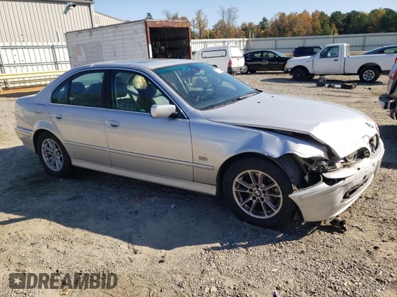 2003 BMW 5 Series 525iA with VIN WBADT434X3G024331, listed as a Copart auction lot 77311334 with 246,822 mi miles and Salvage Title. Bid and sale history available at carsss.com. Image 4.