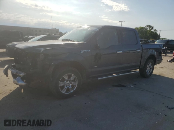 2016 Ford F-150 XL with VIN 1FTEW1CP8GKF31450, listed as a Copart auction lot 55445355 with 33,025 mi miles and Salvage title. Bid and sale history available at DreamBid. Image 1.