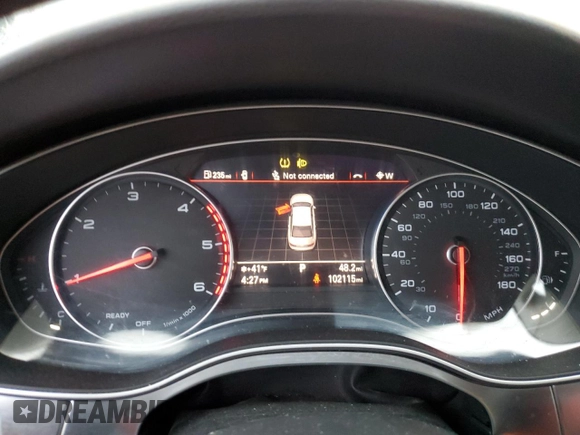2016 Audi A6 3.0L TDI Premium Plus with VIN WAUFMAFC7GN000738, listed as a Copart auction lot 83937644 with 102,115 mi miles and Clean Title. Bid and sale history available at carsss.com. Image 9.
