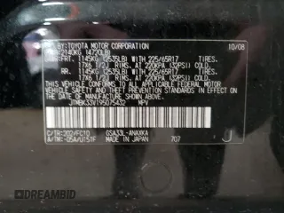 2009 Toyota RAV4 with VIN JTMBK33V195075432, listed as a Copart auction lot 47471745 with 171,701 mi miles and Salvage Title. Bid and sale history available at carsss.com. Image 13.