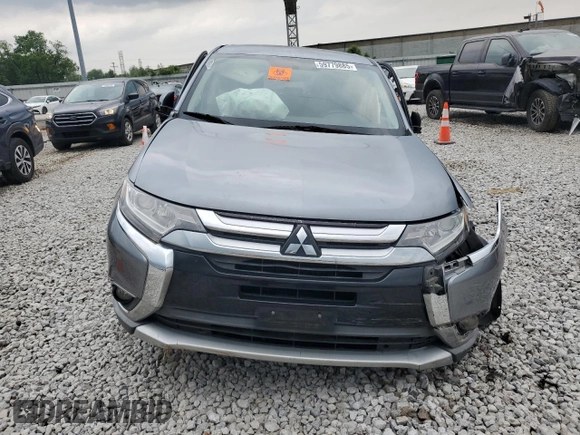 2016 Mitsubishi Outlander SE with VIN JA4AZ3A36GZ002081, listed as a Copart auction lot 59779885 with 142,747 mi miles and Salvage title. Bid and sale history available at DreamBid. Image 5.
