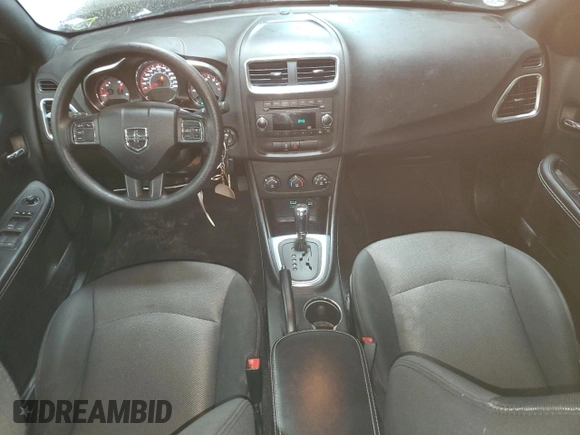 2014 Dodge Avenger SE with VIN 1C3CDZAGXEN234856, listed as a Copart auction lot 49115485 with 126,776 mi miles and Salvage Title. Bid and sale history available at carsss.com. Image 8.