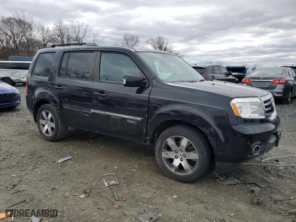 2015 Honda Pilot Touring with VIN 5FNYF4H93FB077175, listed as a Copart auction lot 47661835 with 143,499 mi miles and Salvage Title. Bid and sale history available at carsss.com. Image 4.