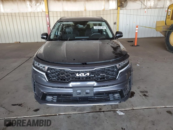 2022 Kia Sorento EX with VIN KNDRH4LG9N5077492, listed as a Copart auction lot 83852184 with 40,829 mi miles and Salvage title. Bid and sale history available at DreamBid. Image 5.