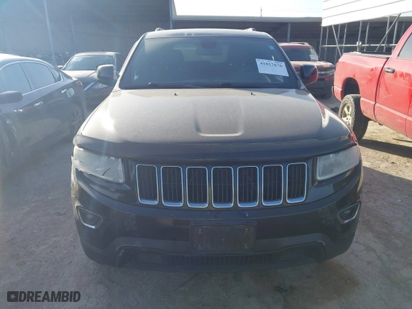 2014 Jeep Grand Cherokee Laredo with VIN 1C4RJEAG4EC136764, listed as a IAAI auction lot 41817676 with 133,943 mi miles. Bid and sale history available at carsss.com. Image 12.