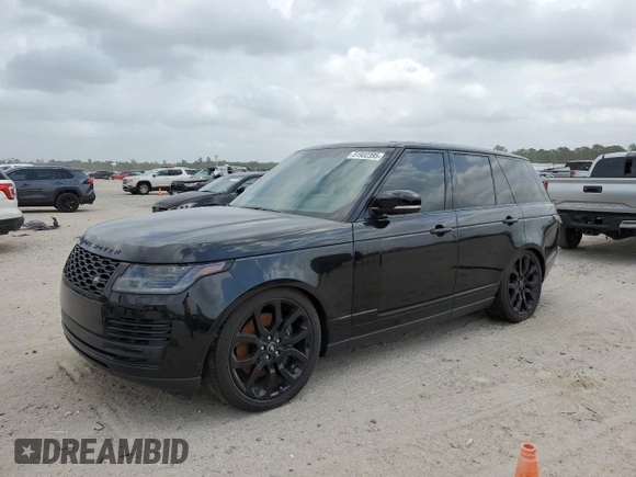 2021 Land Rover Range Rover P525 Westminster с VIN SALGS2SE2MA449878, выставлен на аукционе Copart как лот 51932395 с пробегом 13 621 миль миль и На запчасти • Non repairable. История ставок и продаж доступна на DreamBid. Изображение 1.