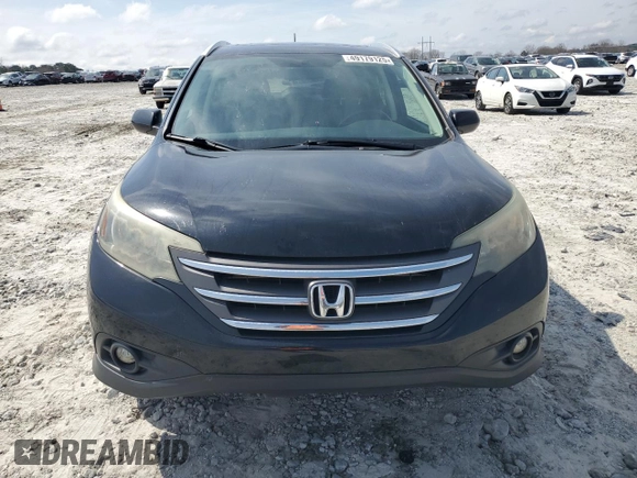 2014 Honda CR-V EX-L with VIN 2HKRM3H70EH563784, listed as a Copart auction lot 49179125 with 139,593 mi miles and Salvage Title. Bid and sale history available at carsss.com. Image 5.