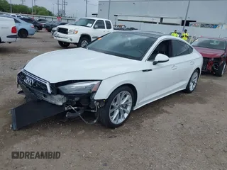 2020 Audi A5 Sportback Premium with VIN WAUANCF58LA005971, listed as a IAAI auction lot 41910149 with 72,600 mi miles. Bid and sale history available at carsss.com. Image 17.