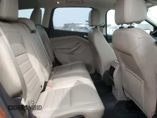 2017 Ford Escape Titanium with VIN 1FMCU0JD4HUC85921, listed as a Copart auction lot 51490945 with 90,093 mi miles and Salvage Title. Bid and sale history available at carsss.com. Image 10.