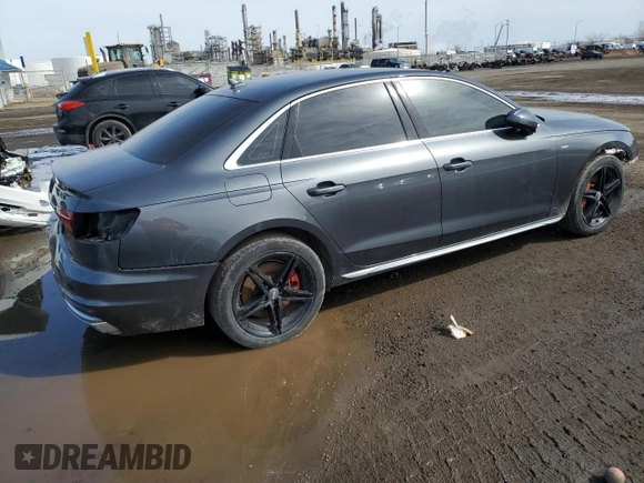 2020 Audi A4 Premium Plus z VIN WAUENAF40LA051288, wystawiony jako Copart lot #49604125 z przebiegiem 56 990 mil mil oraz Szkoda całkowita • Salvage title. Historia ofert i sprzedaży dostępna na DreamBid. Obrazek 3.