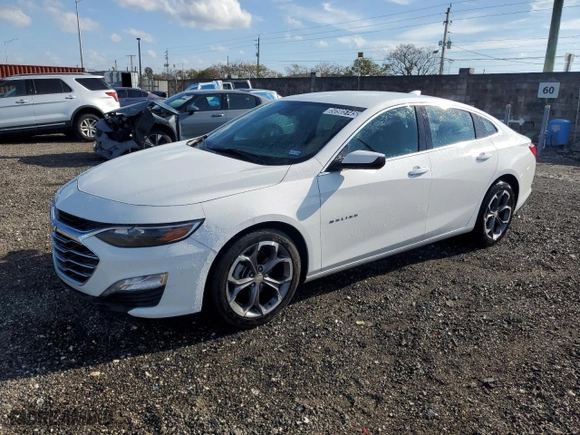 2024 Chevrolet Malibu LT with VIN 1G1ZD5ST1RF211680, listed as a Copart auction lot 50905145 with 23,341 mi miles and Clean Title. Bid and sale history available at carsss.com. Image 1.