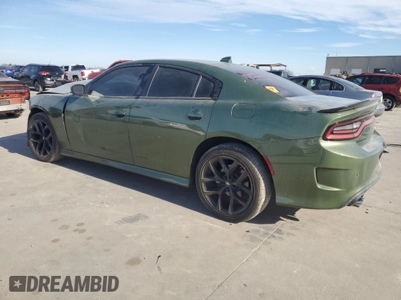 2021 Dodge Charger GT with VIN 2C3CDXHG7MH559045, listed as a Copart auction lot 41653595 with Not Provided miles and Salvage Title. Bid and sale history available at DreamBid. Image 2.