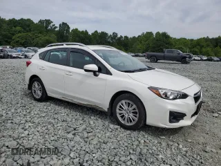 2017 Subaru Impreza Premium with VIN 4S3GTAD68H3735734, listed as a Copart auction lot 52715295 with 92,055 mi miles and Salvage title. Bid and sale history available at DreamBid. Image 4.