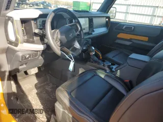 2022 Ford Bronco with VIN 1FMDE5CPXNLA84807, listed as a Copart auction lot 79506224 with 18,470 mi miles and Salvage title. Bid and sale history available at DreamBid. Image 8.