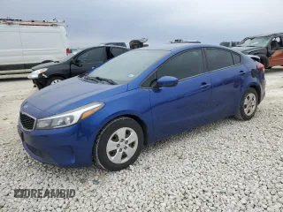 2017 Kia Forte LX with VIN 3KPFK4A70HE066557, listed as a Copart auction lot 46092925 with 126,121 mi miles and Salvage Title. Bid and sale history available at carsss.com. Image 1.