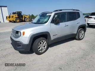 2017 Jeep Renegade Latitude z VIN ZACCJABB7HPE91641, wystawiony jako Copart lot #53029205 z przebiegiem 210 002 mil mil oraz Szkoda całkowita • Salvage title. Historia ofert i sprzedaży dostępna na DreamBid. Obrazek 1.