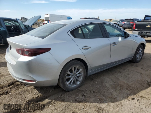 2021 Mazda 3 2.0 with VIN JM1BPAA75M1334174, listed as a Copart auction lot 48397425 with 78,044 mi miles and Salvage Title. Bid and sale history available at DreamBid. Image 3.