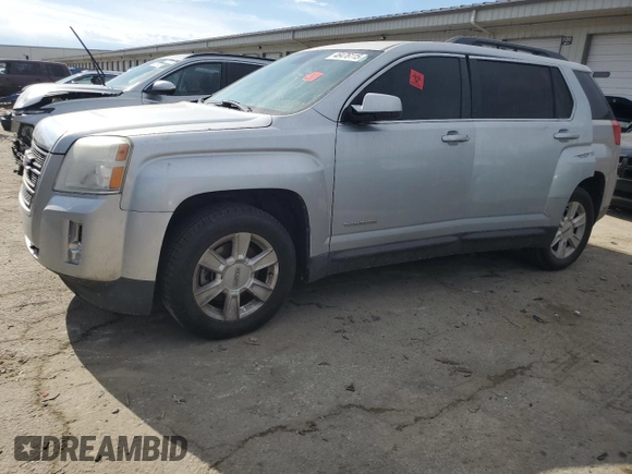 2012 GMC Terrain SLT-1 with VIN 2GKALUEK0C6169321, listed as a Copart auction lot 46476115 with 176,616 mi miles and Salvage Title. Bid and sale history available at DreamBid. Image 1.
