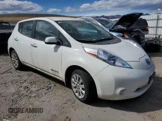 2015 Nissan LEAF SV with VIN 1N4AZ0CP2FC306391, listed as a Copart auction lot 45011273 with 56,669 mi miles. Bid and sale history available at carsss.com. Image 4.