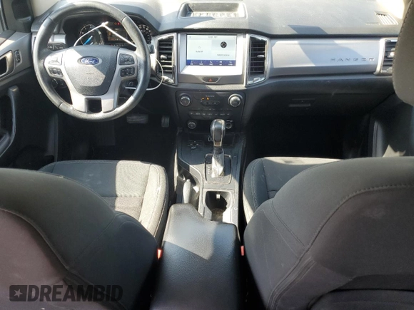 2021 Ford Ranger XL with VIN 1FTER4EH1MLE03894, listed as a Copart auction lot 62397075 with 67,179 mi miles and Salvage title. Bid and sale history available at DreamBid. Image 8.
