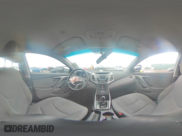 2015 Hyundai Elantra SE z VIN 5NPDH4AE1FH637664, wystawiony jako Copart lot #80329264 z przebiegiem 123 641 mil mil oraz Szkoda całkowita • Salvage title. Historia ofert i sprzedaży dostępna na DreamBid. Obrazek 13.