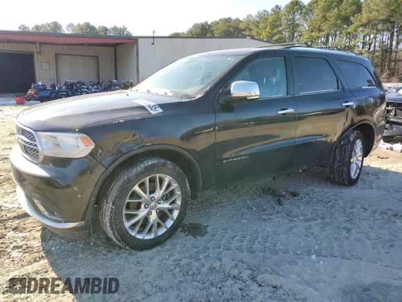 2015 Dodge Durango Citadel с VIN 1C4RDJEG1FC737626, выставлен на аукционе Copart как лот 88393435 с пробегом 191 705 миль миль и Списание • Salvage title. История ставок и продаж доступна на DreamBid. Изображение 1.