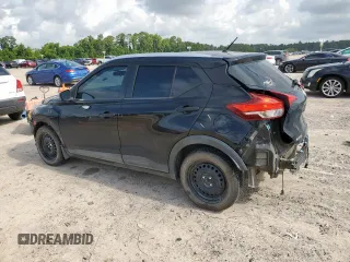 2018 Nissan Kicks S with VIN 3N1CP5CU0JL535244, listed as a Copart auction lot 63816985 with 129,271 mi miles and Salvage title. Bid and sale history available at DreamBid. Image 2.