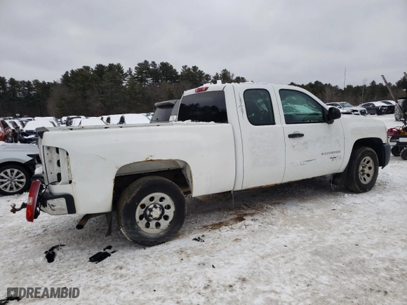 2012 Chevrolet Silverado 1500 Work Truck with VIN 1GCRCPEX1CZ195233, listed as a Copart auction lot 44452085 with 187,518 mi miles and Non Repairable. Bid and sale history available at carsss.com. Image 3.