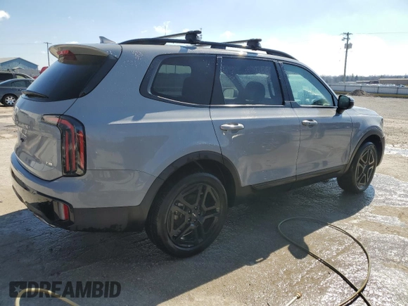 2024 Kia Telluride EX with VIN 5XYP3DGC1RG432472, listed as a Copart auction lot 46633495 with 16,385 mi miles and Salvage Title. Bid and sale history available at carsss.com. Image 3.