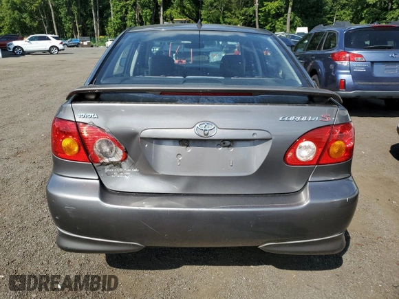 2004 Toyota Corolla CE with VIN 2T1BR32E94C221133, listed as a Copart auction lot 70274684 with 138,360 mi miles and Non Repairable. Bid and sale history available at DreamBid. Image 6.