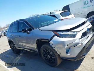 2024 Toyota RAV4 Hybrid XSE with VIN 4T3E6RFV7RU168500, listed as a IAAI auction lot 41750864 with 5,965 mi miles. Bid and sale history available at carsss.com. Image 13.