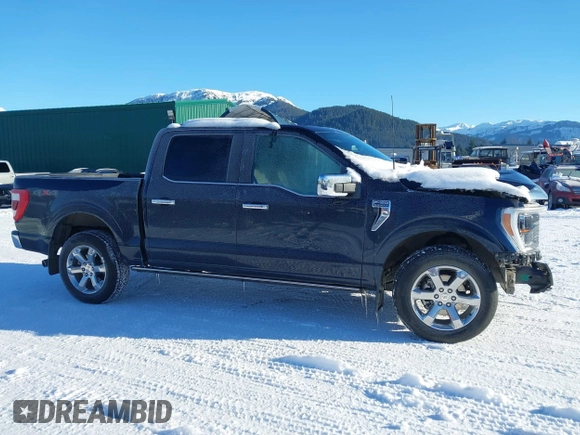 2022 Ford F-150 XL with VIN 1FTFW1E89NFA90976, listed as a IAAI auction lot 41529175 with 10,241 mi miles. Bid and sale history available at carsss.com. Image 14.