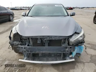 2014 Infiniti Q50 Sport with VIN JN1BV7AP2EM673700, listed as a Copart auction lot 47600985 with 136,475 mi miles and Salvage Title. Bid and sale history available at DreamBid. Image 5.