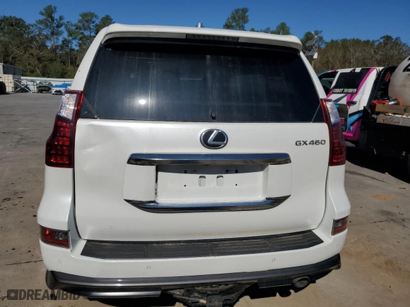 2022 Lexus GX with VIN JTJGM7BX9N5308314, listed as a Copart auction lot 74387114 with 72,299 mi miles and Salvage Title. Bid and sale history available at carsss.com. Image 6.